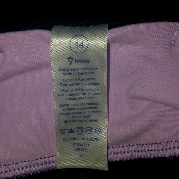 Ivivva by Lululemon Side Pocket Leggings - Picture 7 of 7